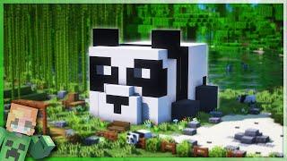 【Minecraft: How to build #10】Cute Panda House Tutorial