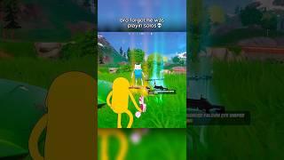 FINN VS JAKE THE DOG #fortnite #fortniteclips