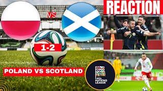 Poland vs Scotland 1-2 Live Nations League Football Match Score Commentary Highlights Direct Vivo