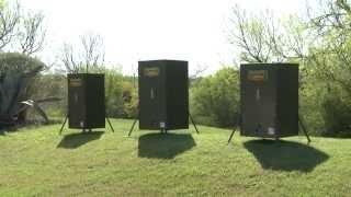 Hideaway Stand and Fill Directional Wildlife Feeders by Texas Hunter Products