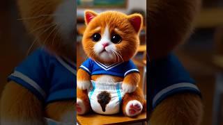 Kitten story #ai #kitten #cutecat