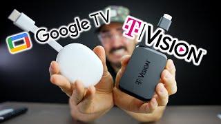 Google Chromecast VS T-Mobile TVision: Which one is better?