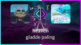 Beat Saber | Parapass | gladde paling - heaven [Ex+] FC OneSaber (BL #1) | SS 95.86% 607.86pp