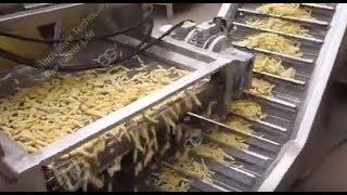 Fully Automatic Frozen French Fries Processing Machinery丨French Fries Production Machines Price