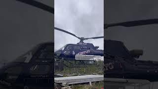 Flying Helicopter going to other side of the Mountain/Ritsem Sweden 2024/Fiskflyg