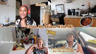 Abuja Living:Clean With Me+ Meal Prep.. Driving Alone For The First Time!!!!