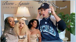 LISA - BORN AGAIN feat. Doja Cat & RAYE MV REACTION | KV