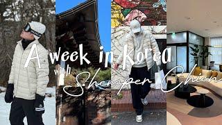 Vlog｜A week in Korea  韓國龍平滑雪場攻略 首爾近郊2小時到達 想去韓國滑雪必看 完整行程安排 以及 去到已經很熟的首爾