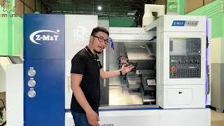 MÁY TIỆN CNC BĂNG NGHIÊNG CÓ CHỐNG TÂM