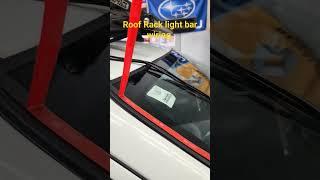 How to hide Roof Rack Light Bar Wiring