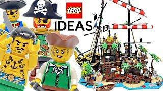 LEGO Ideas Pirates of Barracuda Bay review! 2020 set 21322!