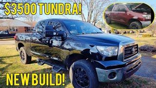 Revamping a 2007 Toyota Tundra SR5 that we got for $3500!