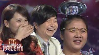 Judges are AMUSED by YANG SI HUI's hilarious performance | China's Got Talent 2011 中国达人秀