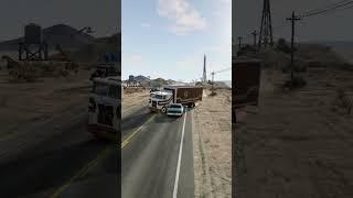 Realistic Highway Car Crashes #229