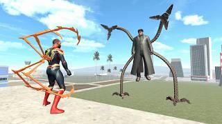 Franklin Become Iron Spiderman to Kill Octopus Man in Indian Bike Driving 3D