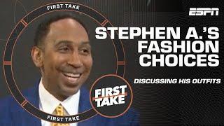 First Take rips some of Stephen A.'s BOLD fashion choices 