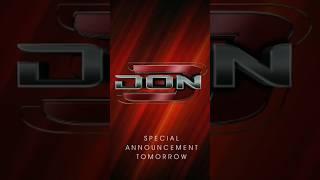 Don 3 Special Announcement Today | Ranveer Singh | Don 3 | Kaira Advani | #shortsfeed #don3