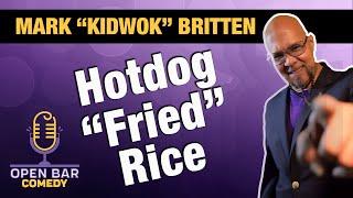 Hysterical voices, impressions and comedy from voice over Star Mark Britten in "Hotdog Fried Rice"