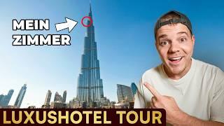 Wie gut ist das LUXUSHOTEL im höchsten Gebäude der Welt? - Armani Burj Khalifa (HOTEL TOUR 7/8)