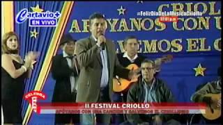 JAVIER PALOMINO CON LA PEÑA AMIGOS DE CARTAVIO - MIX DE VALSES -  DIA DE LA CANCION CRIOLLA
