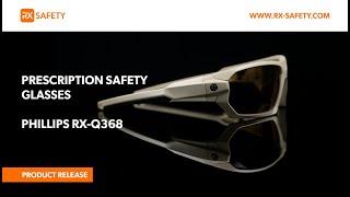 Prescription Safety Glasses RX-Q368 | ANSI Z87+ | RX Safety