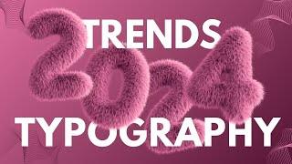 Top 10 Typography Trends 2024! #typography #trend #2024 @BsyBeeDesign