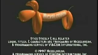 Nickelodeon balloon logo 1997