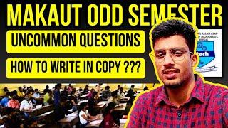 MAKAUT Odd Semester Unexpected Uncommon TOUGH QUESTION PAPER️#makaut #makautsemester