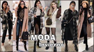 OUTFITS MODA INVIERNO COMO VESTIR EN TEMPORADA DE FRÍO | OUTFITS EN TENDENCIAS 2024 Moda Mujer