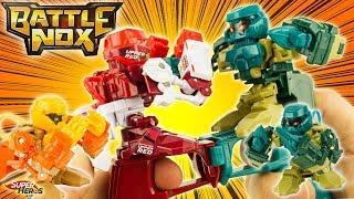 BATTLE NOX Les Robots de Combat Pouces Challenge et ça j'achète Splash Toys