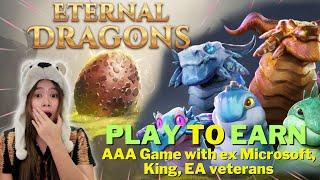 Eternal Dragons NFT P2E Game on Solana Blockchain | AAA Game with ex Microsoft, King, EA veterans!!