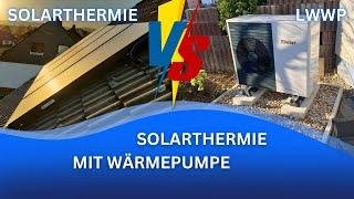 Solarthermie vs / mit Luft Wasser Wärmepumpe: Macht diese Kombination Sinn?