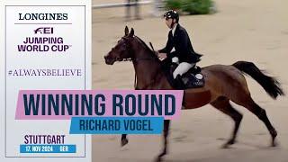 Richard Vogel and United Touch fly sky high in Stuttgart! ️ | FEI Jumping World Cup™ Stuttgart