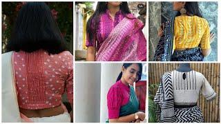 Latest Cotton Blouses 2024|| Cotton Saree Blouses 2024 || Best Cotton Blouses 2024