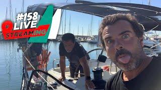 Marviviendo live #158 Traslado de un velero Hanse 461 Cádiz -Baiona XI maniobra con un velero de 14