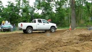 BackWoods Dirt Drags DIesel run 5/16/09