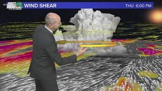 Brad explains: How wind shear can cause severe weather damage