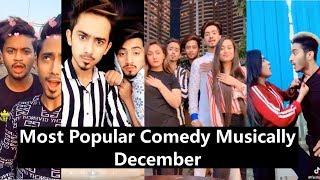Most Popular Team 07 Comedy Musically Videos of December | Mr. Faisu, Adnaan, Hasnain, Memon Shifu