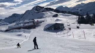 Damüls tolle blaue Piste 1, 3, 2 Hohes Licht - Hasenbühel