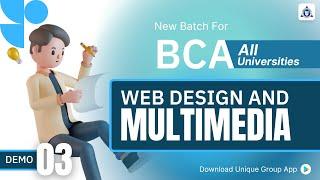 #BCA  #Web_Designing Complete Course in Hindi || web designing || Unique Online Guru | Day - 03