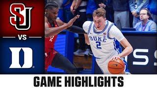 Seattle U vs. Duke Game Highlights | 2024-25 ACC Men's Basketball