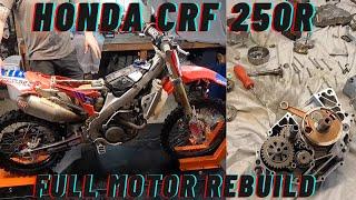 Honda CRF250R full motor rebuild