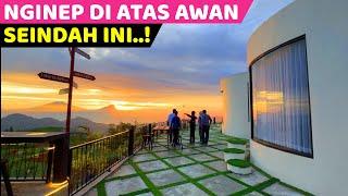 NGINEP DI ATAS AWAN, VIEWNYA GA ADA LAWAN...! Chubu Camp Silancur Glamping | Villa bagus di Magelang