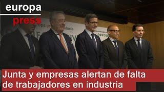 Junta y empresas alertan de falta de trabajadores en industria aun con "3 millones de parados"