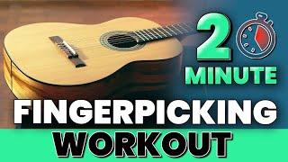 An Essential 2-Minute FINGERPICKING Workout 