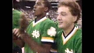 Notre Dame vs  Louisville 1987 Big 4 Classic