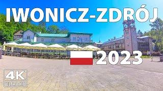 Iwonicz-Zdroj, Poland Walking Tour ️ 4K Ultra HD – With Captions