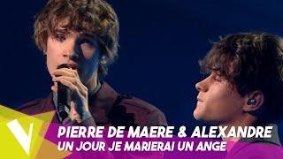 Pierre De Maere & Alexandre - 'Un jour je marierai un ange' ● Live 6 | The Voice Belgique Saison 11