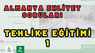 Tehlike Eğitimi 1 | Almanya Ehliyet Sınavı Soruları 2024