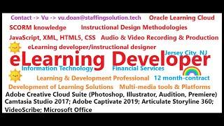 eLearning Developer